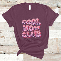 Cool Mom Club Leopard Mom Club Mother's Day I'm A Cool Mom T Shirt - Wonder Print Shop