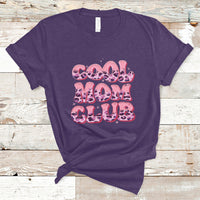 Cool Mom Club Leopard Mom Club Mother's Day I'm A Cool Mom T Shirt - Wonder Print Shop