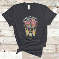 Dragonfly Daydream Believer Floral Dreamcatcher Motivational T Shirt - Wonder Print Shop
