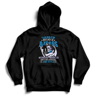 Barber Because Badass Miracle Worker Hoodie - Wonder Print Shop