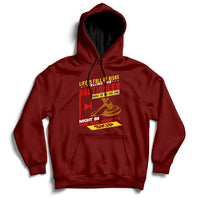 Life Is Full Of Risks Telling Auctioneer How To Do His Job Hoodie - Wonder Print Shop