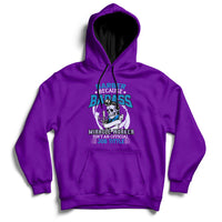 Barber Because Badass Miracle Worker Hoodie - Wonder Print Shop