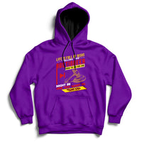 Life Is Full Of Risks Telling Auctioneer How To Do His Job Hoodie - Wonder Print Shop