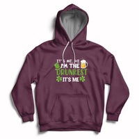 It's Me Hi I'm The Drunkest It's Me St Patrick's Day Beers Drinking Team Hoodie - Wonder Print Shop