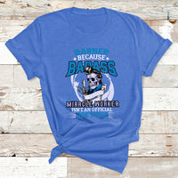 Barber Because Badass Miracle Worker T Shirt - Wonder Print Shop