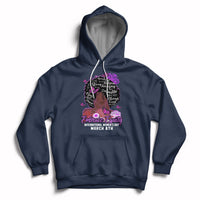 International Women's Day IWD Embrace Equity Black Girl Queen Women's History Hoodie - Wonder Print Shop