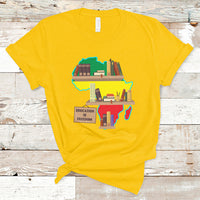 Educate Teach Black History Educated African American Pride T-Shirt - Wonder Print Shop