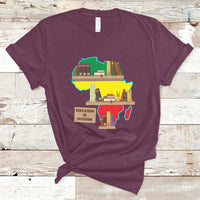 Educate Teach Black History Educated African American Pride T-Shirt - Wonder Print Shop