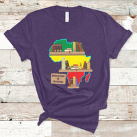 Educate Teach Black History Educated African American Pride T-Shirt - Wonder Print Shop