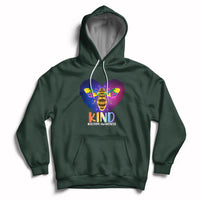 Autism Awareness Be Kind Bee Puzzle Autistic Care Support Hoodie - Wonder Print Shop