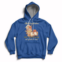 Funny Book Nerd Abibliophobia Definition The Fear Of Running Out Of Books Library Book Reading Hoodie - Wonder Print Shop