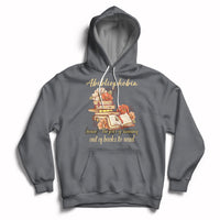 Funny Book Nerd Abibliophobia Definition The Fear Of Running Out Of Books Library Book Reading Hoodie - Wonder Print Shop