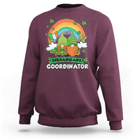 Shenanigans Coordinator St Patrick's Day Teacher Gnomes Sweatshirt - Wonder Print Shop