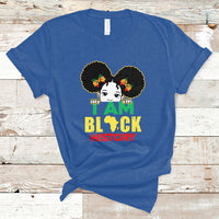 I Am Black History Shirt For Kids Girls Black History Month T Shirt - Wonder Print Shop