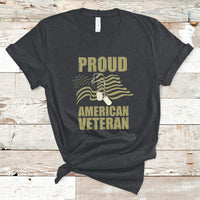 Proud American Veterans Patriotic Soldiers US Flag Pride T-Shirt - Wonder Print Shop