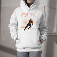 Run Hubbard Run Funny Joe Saying Hubbard Fan Hoodie - Wonder Print Shop