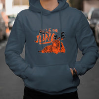 Rule The Jungle Fear Da Tiger King Of The North Sundey Hoodie - Wonder Print Shop