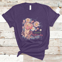 Happy Mother's Day Cute Floral Flowers For Womens Mom Grandma T Shirt - Wonder Print Shop