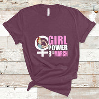 Happy International Womens Day 8 March Feminst Womens Rights T-Shirt - Wonder Print Shop