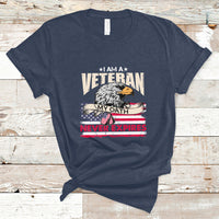 I Am A Veteran My Oath Never Expires Patriotic American Flag T-Shirt - Wonder Print Shop