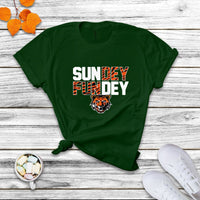 Sundey Fundey Fear Da Tiger Rule The Jungle King Of Da North T Shirt - Wonder Print Shop