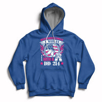 Never Underestimate A Woman With DD214 Proud Womens Veteran Hoodie - Wonder Print Shop
