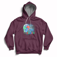 Light Up Blue Autism Awareness Autistic Include Support Hoodie - Wonder Print Shop