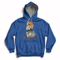 Booktrovert Definition Books Funny Book Lover Meaning Reader Reading Girl Womens Hoodie - Wonder Print Shop
