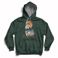 Booktrovert Definition Books Funny Book Lover Meaning Reader Reading Girl Womens Hoodie - Wonder Print Shop