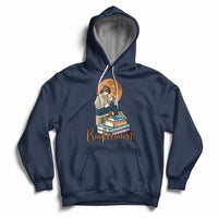 Booktrovert Definition Books Funny Book Lover Meaning Reader Reading Girl Womens Hoodie - Wonder Print Shop