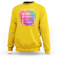 Happy Holi Meaningful Holi Definition H-O-L-I Holi India Festival Of Colors Sweatshirt - Wonder Print Shop