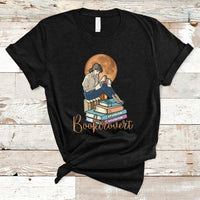 Booktrovert Definition Books Funny Book Lover Meaning Reader Reading Girl Womens T Shirt - Wonder Print Shop