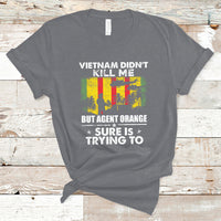 Vietnam Veteran's Day Agent Orange Victims Retired Soldiers T-Shirt - Wonder Print Shop