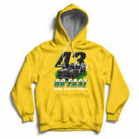 Go Fast Risk Everything Block 43 The Wild Story Rally Racing Hoodie - Wonder Print Shop