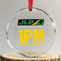 1PM Andrew Holness Crystal Glass Ornament Support JLP Jamaica Labour Party TS02