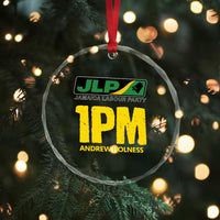 1PM Andrew Holness Crystal Glass Ornament Support JLP Jamaica Labour Party TS02