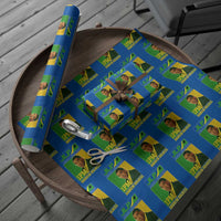 1PM Andrew Holness JPL Supporter Wrapping Paper Roll Jamaica Labor Party Jamaican Political Pride - Wonder Print Shop