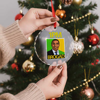 1PM BROGAD JLP Supporter Andrew Holness Crystal Glass Ornament Jamaica Labor Party Politics - Wonder Print Shop