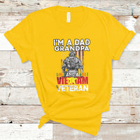 I'm A Dad A Grandpa And A Vietnam Veteran Patriotic Father T-Shirt - Wonder Print Shop