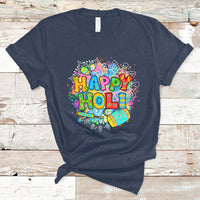 Happy Holi India Festival Of Colors For Women Men Kids India Hindu Gift T Shirt - Wonder Print Shop
