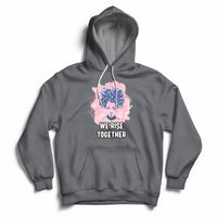 Happy International Womens Day 8 March 2023 We Rise Together Hoodie - Wonder Print Shop