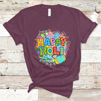 Happy Holi India Festival Of Colors For Women Men Kids India Hindu Gift T Shirt - Wonder Print Shop