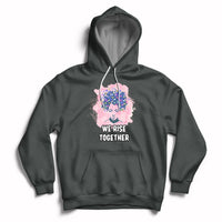 Happy International Womens Day 8 March 2023 We Rise Together Hoodie - Wonder Print Shop