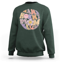 Mama Mommy Mom Bruh Mommy And Me Mother's Day Gifts Groovy Sweatshirt - Wonder Print Shop