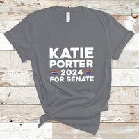 Katie Porter 2024 For US Senate California Democrat Senator T-Shirt - Wonder Print Shop