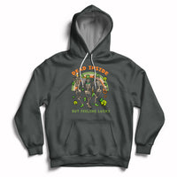 Dead Inside But Feeling Lucky Skeleton St Patrick's Day Beer Hoodie - Wonder Print Shop