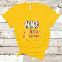 Retro 100 Days Of School Y'all 100 Days Smarter Students T Shirt - Wonder Print Shop