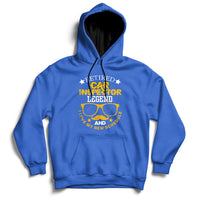 Retired Car Inspector Legend And I Love My New Schedule Hoodie - Wonder Print Shop