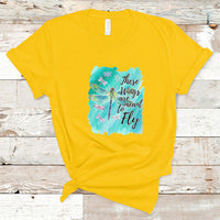 These Wings Are Meant To Fly Dragonflies Soar Embrace Change T-Shirt - Wonder Print Shop