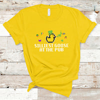 Silliest Goose At The Pub Funny St. Patricks Day T Shirt - Wonder Print Shop